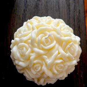 Flower romance candle